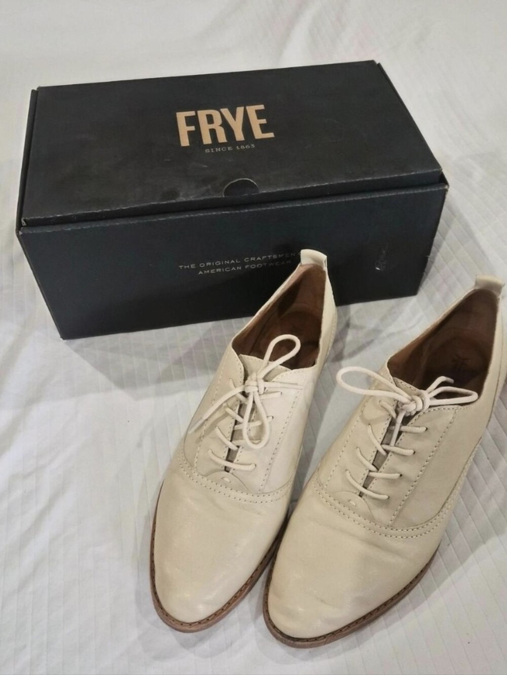 BNWT Frye Leather Grace CVO oxfords